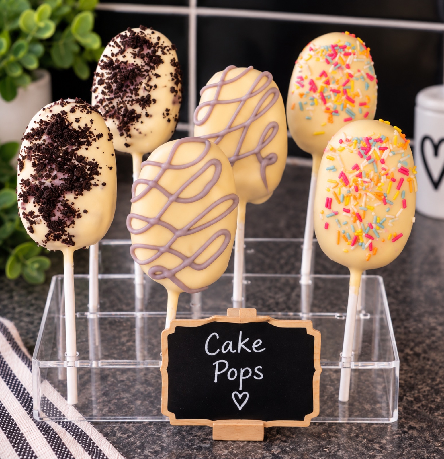 Handmade cake pops